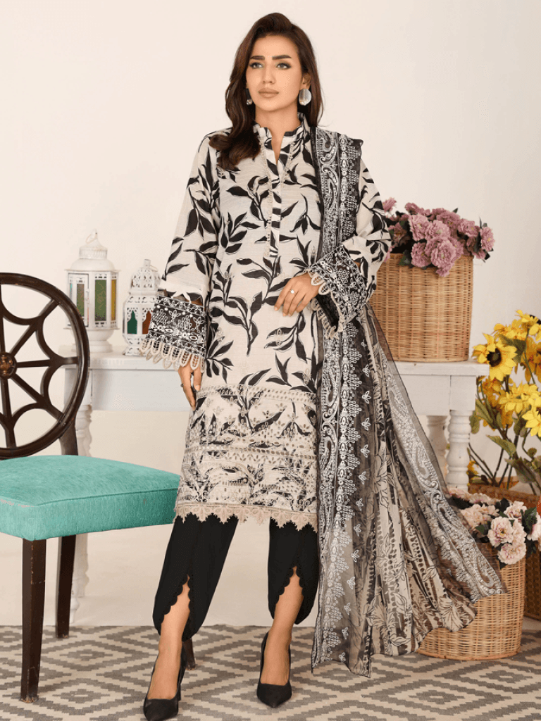 JOHORA JH-868 Premium Pakistani 3-Piece Suit