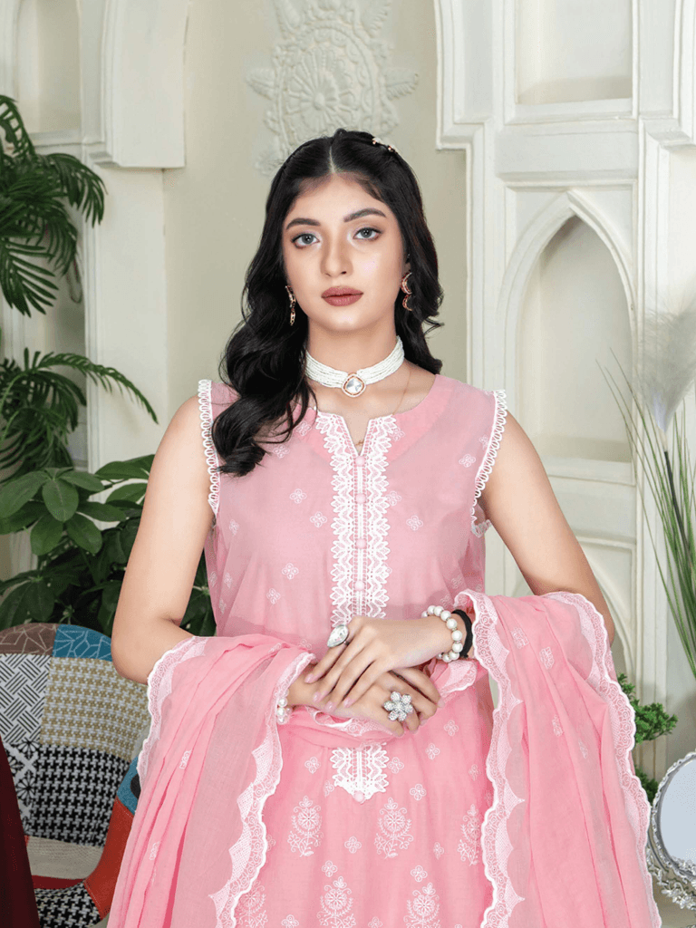 MERAKI X18676 Premium Pakistani 3-Piece Suit